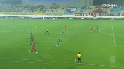  پاس گل سردار آزمون در تقابل شباب الاهلی مقابل الظفره