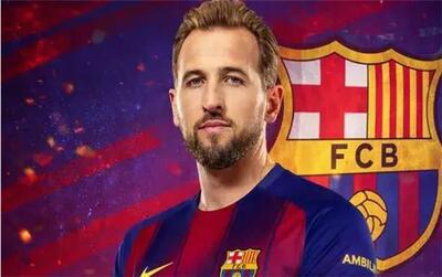  هری کین در بارسلونا