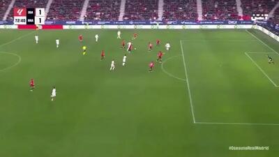  گل اول رئال مادرید به اوساسونا+ ویدئو