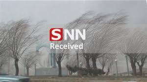  احتمال وقوع تندباد و گرد و خاک در نوار شرقی خراسان جنوبی