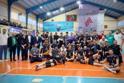  شهداب قهرمان لیگ برتر والیبال جوانان شد