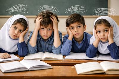  بازی با روان دانش‌آموزان با تزریق ناامیدی / از شایعه «۴۰ هزار کشته» تا التهاب در برگزاری کلاس درس