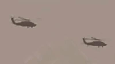  تصاویر بلک هاوک‌های آمریکایی در آسمان عراق