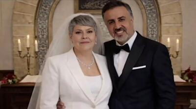  تصاویر مراسم عروسی مهرانه مهین ترابی