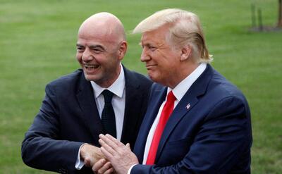  همکاری جیانی اینفانتینو با دونالد ترامپ زیر ذره‌بین کمیته بین‌المللی المپیک قرار گرفت