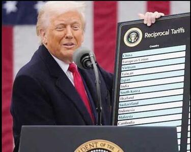  ترامپ برای تمام کشورها    تعرفه 10 درصدی وضع کرد!