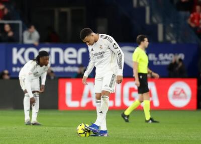  اوساسونا 2-1 رئال | صدرنشین در ال‌سادار گیر افتاد