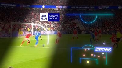  سوپرگل وینیسیوس مقابل بنفیکا از زاویه متفاوت