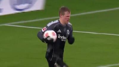  گل اول آینتراخت فرانکفورت به بایرن مونیخ (بورکارت)