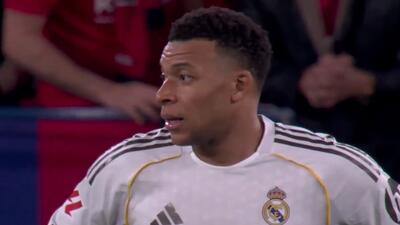  گل مردود امباپه به اوساسونا به دلیل آفساید