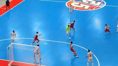  پاور پلی فوتسال ایران مقابل اندونزی در فینال آسیا