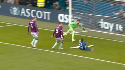  گل اول چلسی به برنلی (ژوائو پدرو)