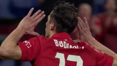  گل اول اوساسونا به رئال مادرید توسط بودیمیر