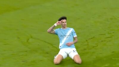  گل اول منچسترسیتی به نیوکسل (اورایلی)