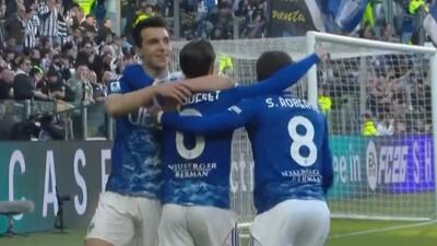  گل دوم کومو به یوونتوس توسط کاکورت