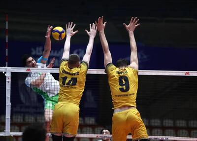  شوک شبانه شگفتی‌ساز والیبال ایران به شهداب