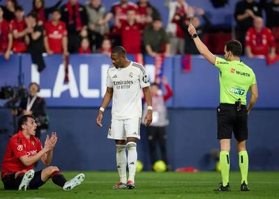  صحنه جنجالی: وی‌ای‌آر بلای جان رئال مادرید!