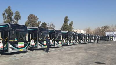  بهره‌برداری از اتوبوس‌های جدید و پایانه شارژ برقی تهران