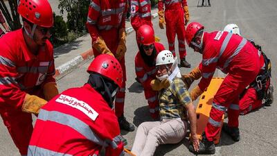  امدادرسانی نیرو‌های عملیاتی هلال احمر به آسیب دیدگان ۲۳۵ حادثه در کشور