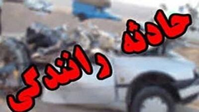  تصادف خودرو در جاده کرج - کندوان هفت مصدوم داشت