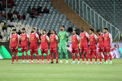  استراحت در برنامه تمرینی پرسپولیس