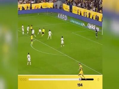  گل شماره 964 کریس رونالدو با گزارش عربی!