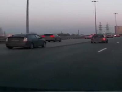  بی احتیاطی و کار با موبایل و تصادف وحشتناک خودرو