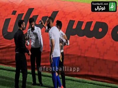  سلفی با روزبه چشمی در آستانه بازی مس رفسنجان و استقلال
