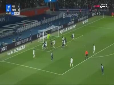  گل دوم پاری سن ژرمن به متز (بارکولا)