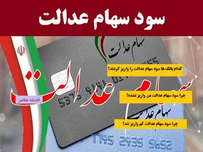  خبر فوری برای سهامداران عدالت؛ آیا سود سهام عدالت پیش از شب عید واریز می‌شود؟ / جزئیات تازه از زمان پرداخت سود سهام عدالت منتشر شد