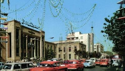  خیابان فردوسی، تهران دهه ۳۰ (عکس)