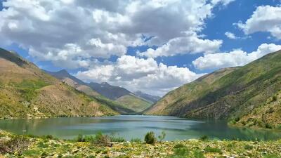  لبریز شدن دریاچه گهر لرستان
