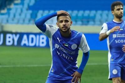  گلزنی مهدی قایدی در دیدار امشب النصر مقابل خورفکان در لیگ امارات