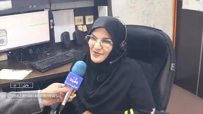  لحظات نفس‌گیر نجات مادر و نوزاد با راهنمایی کارشناس اورژانس بابل