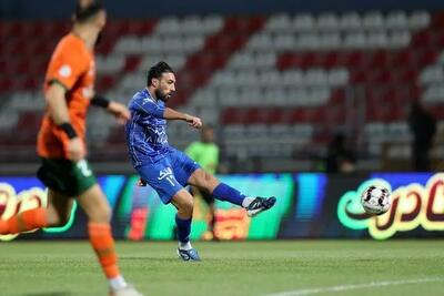  برتری استقلال برابر مس رفسنجان در نیمه نخست