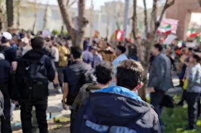  مجروح شدن چند دانشجو در تجمعات دانشگاه تهران و شریف