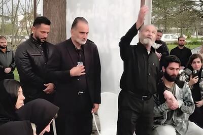  حماسه یک پدر داغدار، چشم ایران را گریان کرد