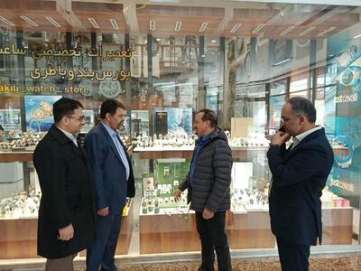  حضور مدیرکل جدید صمت استان قزوین در بازار ونظارت بر توزیع کالاهای اساسی 