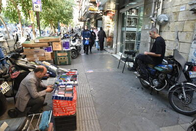  اجاره پیاده‌رو غیرقانونی است؛ برخورد با متخلفان در تهران آغاز شد