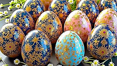  نحوه رنگ کردن تخم مرغ هفت سین / روش کاملا طبیعی رنگ کردن تخم مرغ