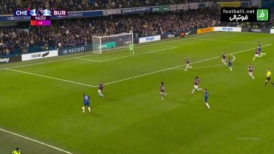  خلاصه بازی چلسی ۱-۱ برنلی اسفند ۱۴۰۴