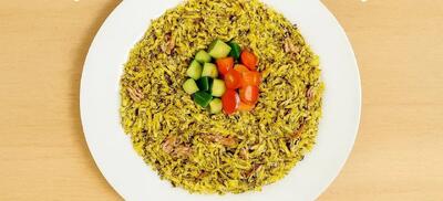  طرز تهیه شوید پلو با تن ماهی | غذای سریع و خوشمزه خانگی