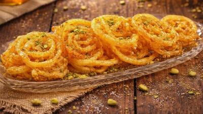  زولبیا ترد وشیشه ای بازاری با کاملترین روش +شربت بار بدون شکرک