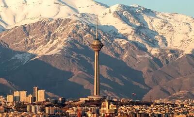  وزش باد شدید در تهران/ کاهش دما تا ۶ درجه
