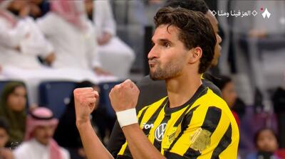  گل اول الاتحاد به الهلال (حسام عوار)