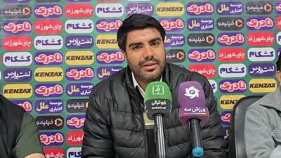  صحبت‌های وحید بیاتلو سرمربی آریو اسلامشهر بعد از بازی با پارس جنوبی جم