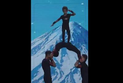  حادثه هولناک برای پسر خردسال هنگام انجام حرکات نمایشی! | ویدئو