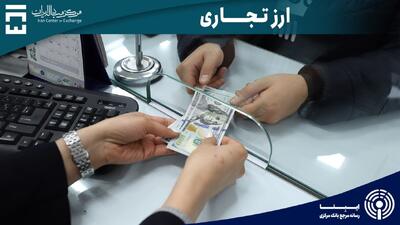  بازار ارز تجاری از کمبود عرضه ارز به تعادل رسید/ مازاد تقاضا مدیریت شد