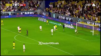  دبل کریستیانو رونالدو در بازی امشب النصر مقابل الحزم(ویدیو)