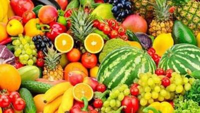  قیمت انواع میوه در بازار امروز